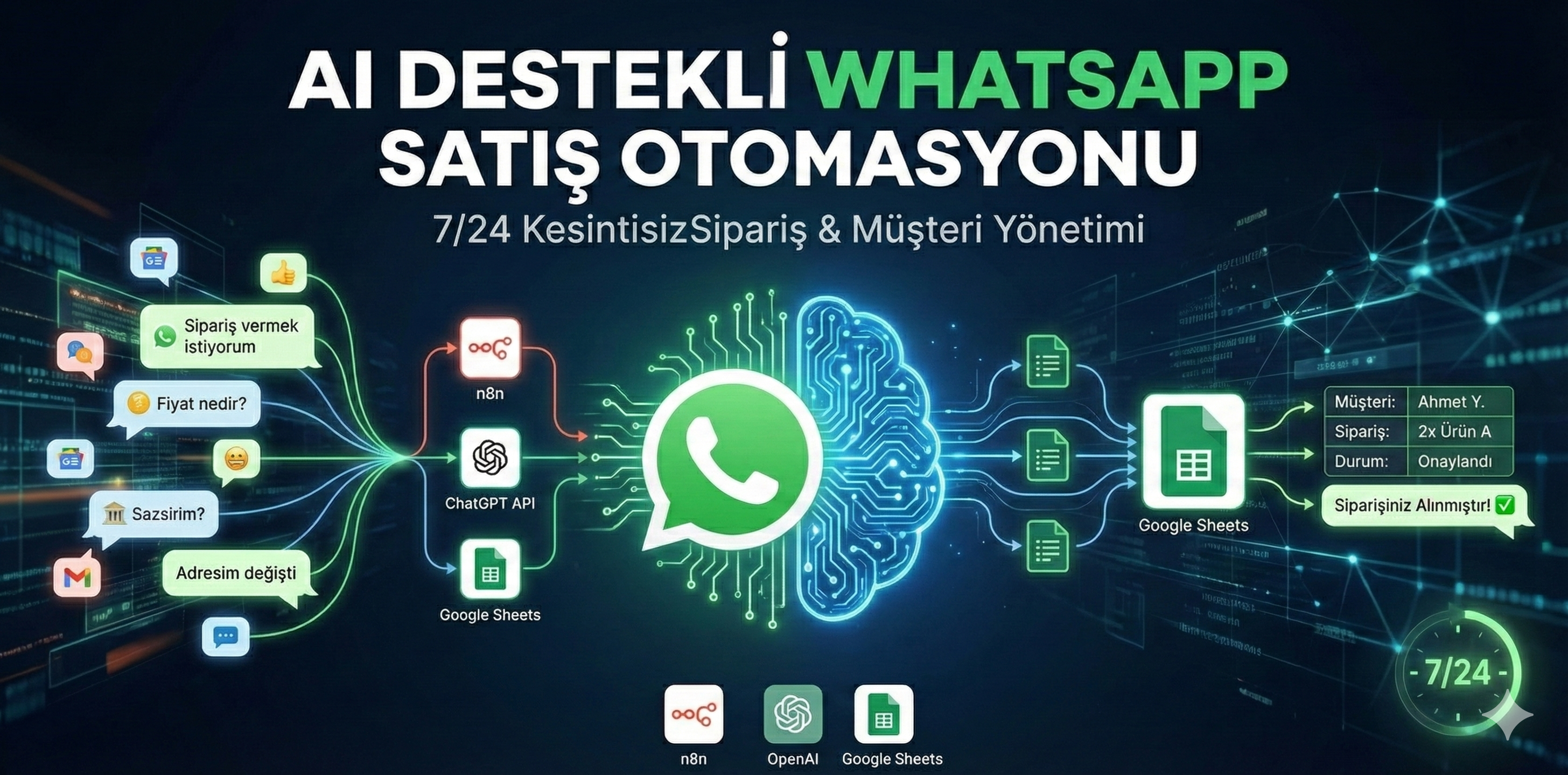 AI Destekli WhatsApp Satış Otomasyonu
